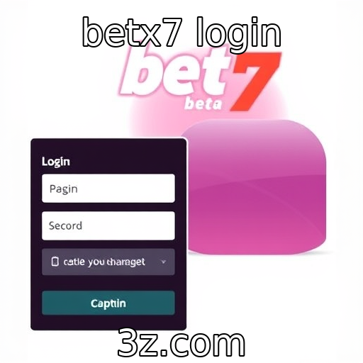 Acesso simplificado no site de apostas Betx7